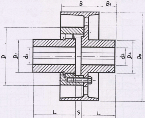 LZZ型帶制動輪彈性柱銷齒式聯軸器