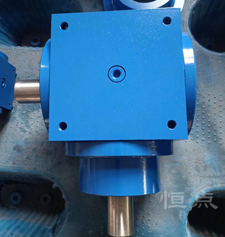 HD17-1：1-A齒輪換向器 單軸入 單軸出 實物圖